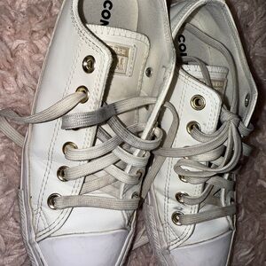 Converse all star Women's White Sneakers size 7